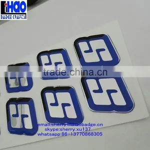 2016 OEM Transparent Soft Epoxy Resin Label Sticker thumbnail-1