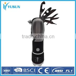 Multifunctional Tool Flashlight With Safety Hammer thumbnail-4