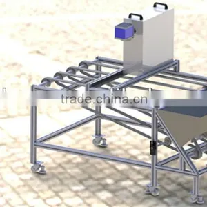 Automatic Inputting and Outputing Stainless Steel Rod / Household Utensils Cabinet Titanium Laser Marking Machine thumbnail-1
