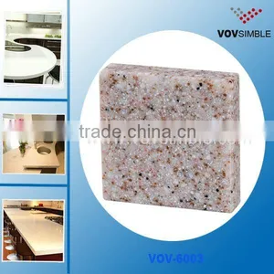 Modern Popular Buiding Material--artificial Stone Slab/sheet for Interior Decoration 10mm Thick thumbnail-1
