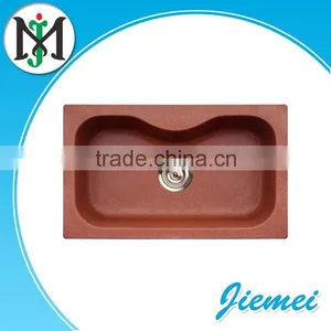Kitchen Sink High Quality Top Counter Quartz Stone Sink With the ROHS Certificates thumbnail-1