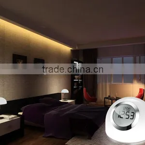 Led Lamp Table With Digital Clock thumbnail-4