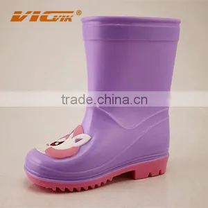 Kids Cute Rain Boot, Kids Pvc Rain Boots Rubber Boots thumbnail-3