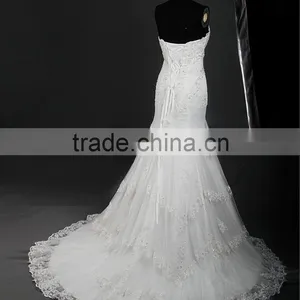 RSW872 Express Real Sample Lace Bridal Wedding Dress Mermaid thumbnail-4