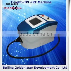 Age Spots Removal 2013 Multi-Functional Beauty Equipment New Acne Removal Design E-light+IPL+RF Machine Hair Shaving Machine thumbnail-1