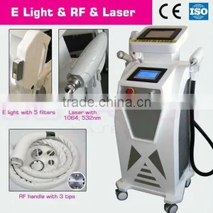 Multifunctional OPT IPL RF Beauty Machine With ND YAG 1064nm System thumbnail-1