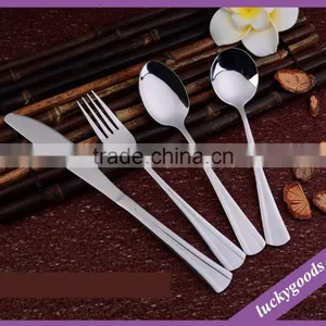 Wedding Mirror Polished Finish Stainless Steel Flatware Set Wholesale thumbnail-1