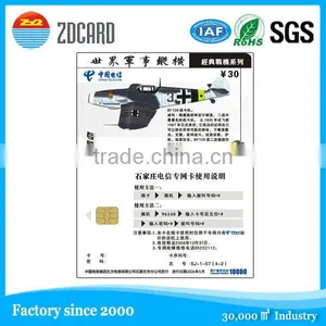 Manufacturer 256 Bytes FM4442/SLE4442 Contact ic Card thumbnail-6
