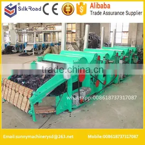 Four Rollers Waste Textile Recycling/Tearing Machine thumbnail-2