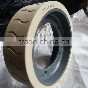 4520176 2915013 2915012 Jlg Solid Rubber Wheel for Scissor Lift thumbnail-4