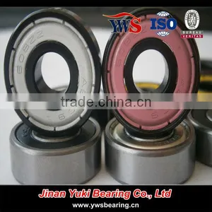 White Yellow Bearings 608 Skating Shoes Bearing thumbnail-1