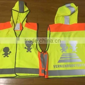 Active High Visibility Kids Safety Vest for Biking thumbnail-2