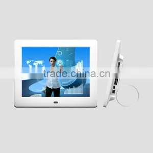 White 7inch TFT Digital Photo Frame Support JPG JPEG thumbnail-1