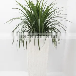 Rattan Flowerpot,square Flower Pots,graceful Plastic Garden Planters thumbnail-1