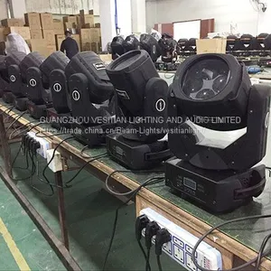 Beam4 Yellow Color Light dj Decoration 4pcs 25W Led Mini Beam Moving Head Light thumbnail-1