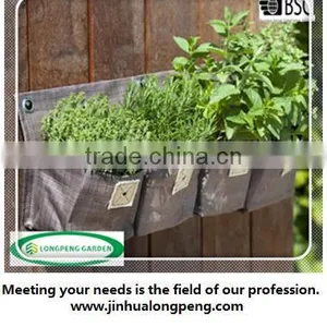Garden Organic Flower Pot Bags,PP Planting DIY Garden Pouches,Wall Hanging Grow Planter,Vegetable Bag thumbnail-1