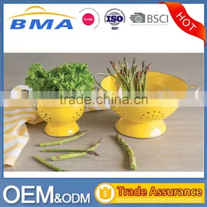 Wholesale Kitchen Food Washing Self Draining Pasta Bowl Wide Grip Handles thumbnail-1