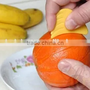 CY146 Orange Peelers Zesters Opener Practical Lemon Fruit Slicer Bird Shape Fruit Stripper Opener thumbnail-1