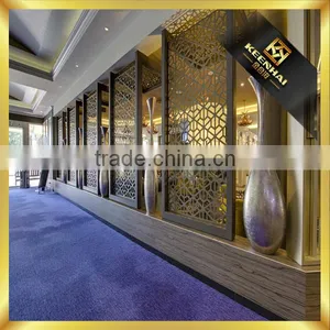Custom Made Metal Partition Divider Screen for Hotel Decoration thumbnail-1