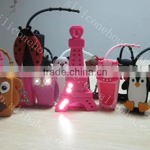 Cute Animal 3d Silicone Hand Sanitizer Holders thumbnail-1