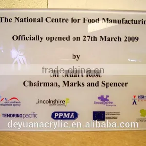 High Quality Different Design Beautiful Acrylic Door Signage thumbnail-5