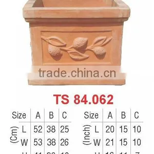 Outdoor Terracotta Flower Pot thumbnail-1