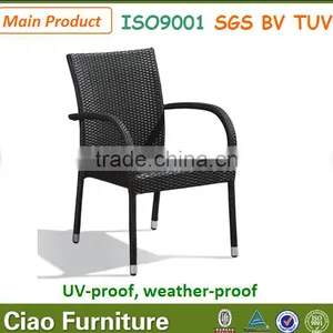 Padded Used Stackable Chairs With Aluminum Feet thumbnail-1