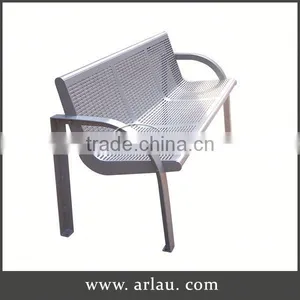 Arlau Metal Bench,Cast Aluminum Metal Bench,Metal Bench In Garden thumbnail-2