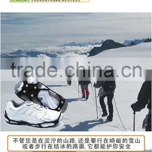 2016 New Design 6 Teeth Non-slip Silicone Crampons for Snow and Rain Weather thumbnail-4