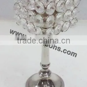 Crystal Standing Candle Holder,Crystal Candlestick thumbnail-1