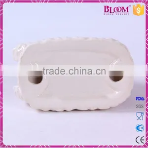 Small Christmas Ceramic Hat Desgin Napkin Holder thumbnail-5