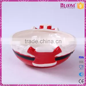 Big Christmas Gift Decoration Ceramic Soup Bowl thumbnail-4