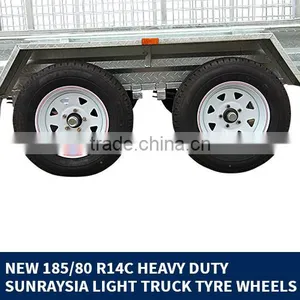 NEW 10x5 Tandem AXLE Box UTILITY Trailer 900MM CAGE Fully Welded GALVANISED FOR SALE thumbnail-4