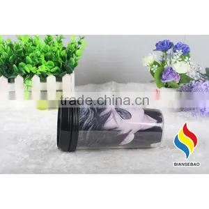 Bap Free 12oz Plastic Thermal Coffee Tumbler thumbnail-1