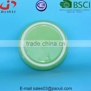 Decorative Display Bowl Round White/green Ceramic Succulent Plant Flower Planter Pot thumbnail-6