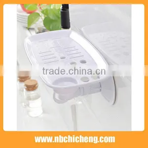 Strong Suction Storage Holder Plastic Wall Shelf Rack Bath Accessries Rack thumbnail-4