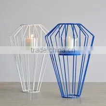 Metal Wire Candle Holder Shelf Rack thumbnail-1