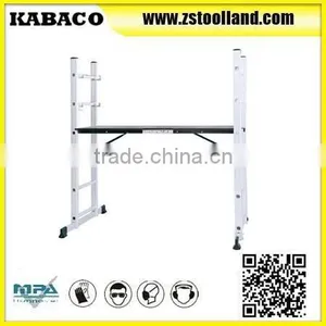 Multipurpose AluminIum Folding Scaffold Ladder thumbnail-1