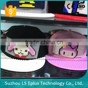 Cheap Plain Custom Hip Hop Caps Kids thumbnail-5