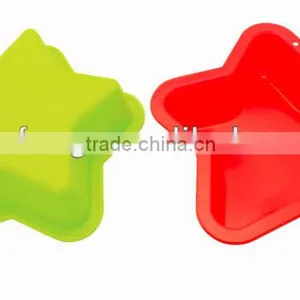 5 Star Shape Silicone Mini Cake Moulds Muffin Baking Moulds thumbnail-1