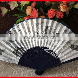 Popular Bamboo Cloth Hand Fan thumbnail-2