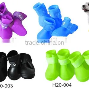 Wholesale Adorable Waterproof Dog Shoes Silicon thumbnail-4