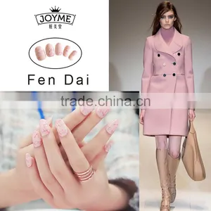 New Design Different Sizes DIY Pink Soft Nail Art Tips thumbnail-6