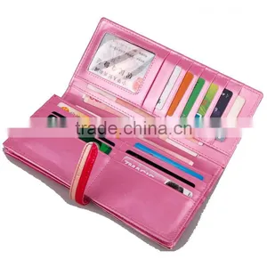 High Quality Long pu Wallet for Women thumbnail-3