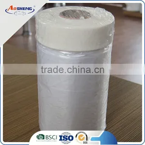 Pre-taped Roll Spray Paint Laminated Masking Film Used for Building thumbnail-5