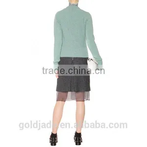 Knitted Cashmere Sweater ,woolen Sweater Designs for Ladies,wool Handmade Sweater Design for Girl thumbnail-3