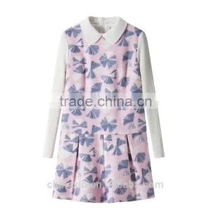 Wholesale Clothing Long Sleeve Slim Winter Dresses for Women thumbnail-6