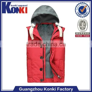 Casual Red Mens Pink Vest Waistcoat thumbnail-1