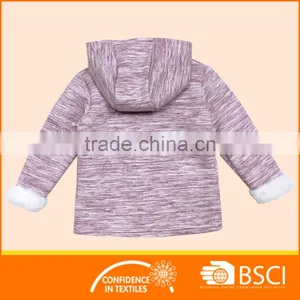 Colored Melange Winter Jacket Baby Coat thumbnail-2