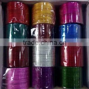 Wholesale Aluminium Bangle Sets, Indian Churi Bracelet,Plain Bangle Sets thumbnail-5